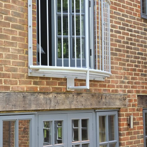 Curved Juliet Balcony - Lincoln Curved Juliet Balcony - Lincoln